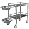 Dressing Trolley All Stainless Steel With Bowl And Bucket (SS)